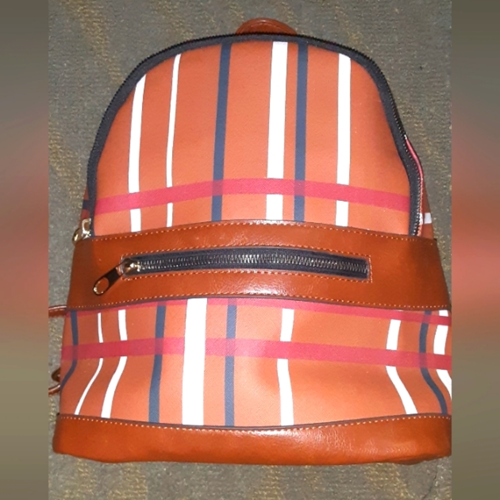 Small/medium multicolored backpack brand new never used